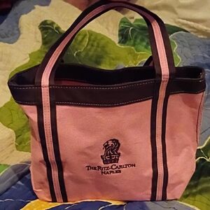 Ritz Carlton Naples Pink Mini Tote